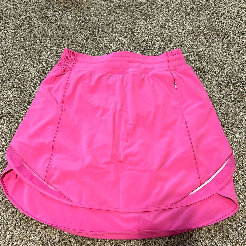 Sonic Pink LULULEMON Hotty Hot Skirt *long